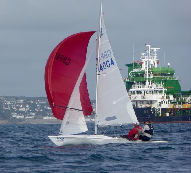 Day 2 – Apthorp and Green – CARRS Land Rover Flying Fifteen National Championships ©  Jonny Fullerton / FFI